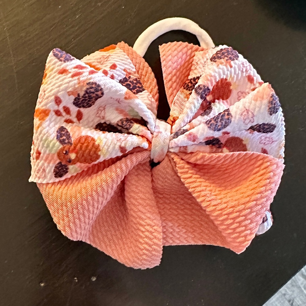 Handmade Shredded Headband Bow